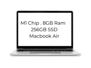 Macbook Air M1 Chip . 8GB Ram . 256GB SSD